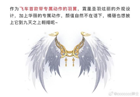 qq飞车什么翅膀最大