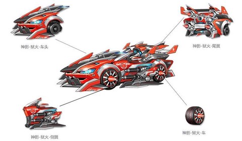 qq飞车怎么改装车