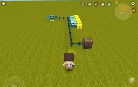 迷你世界怎么能有电